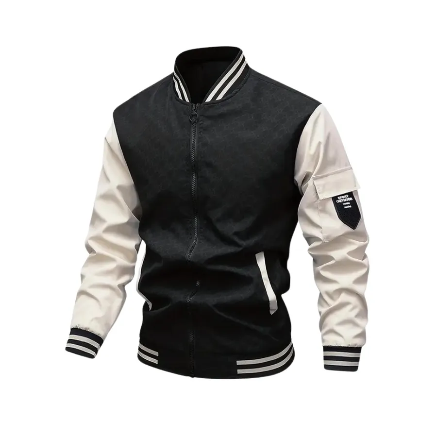 Men's fashionable bomber jacket