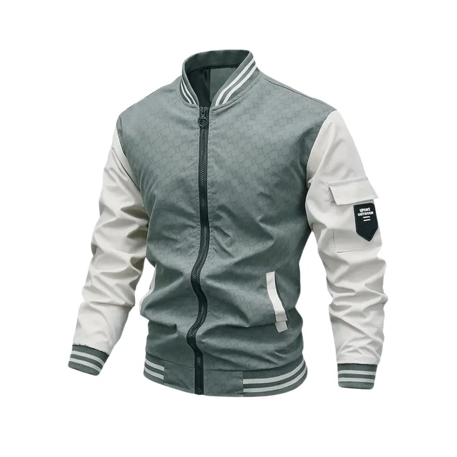 Men's fashionable bomber jacket
