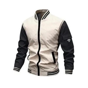 Men's fashionable bomber jacket