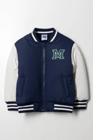Mickey Mouse Bomber Jacket Navy