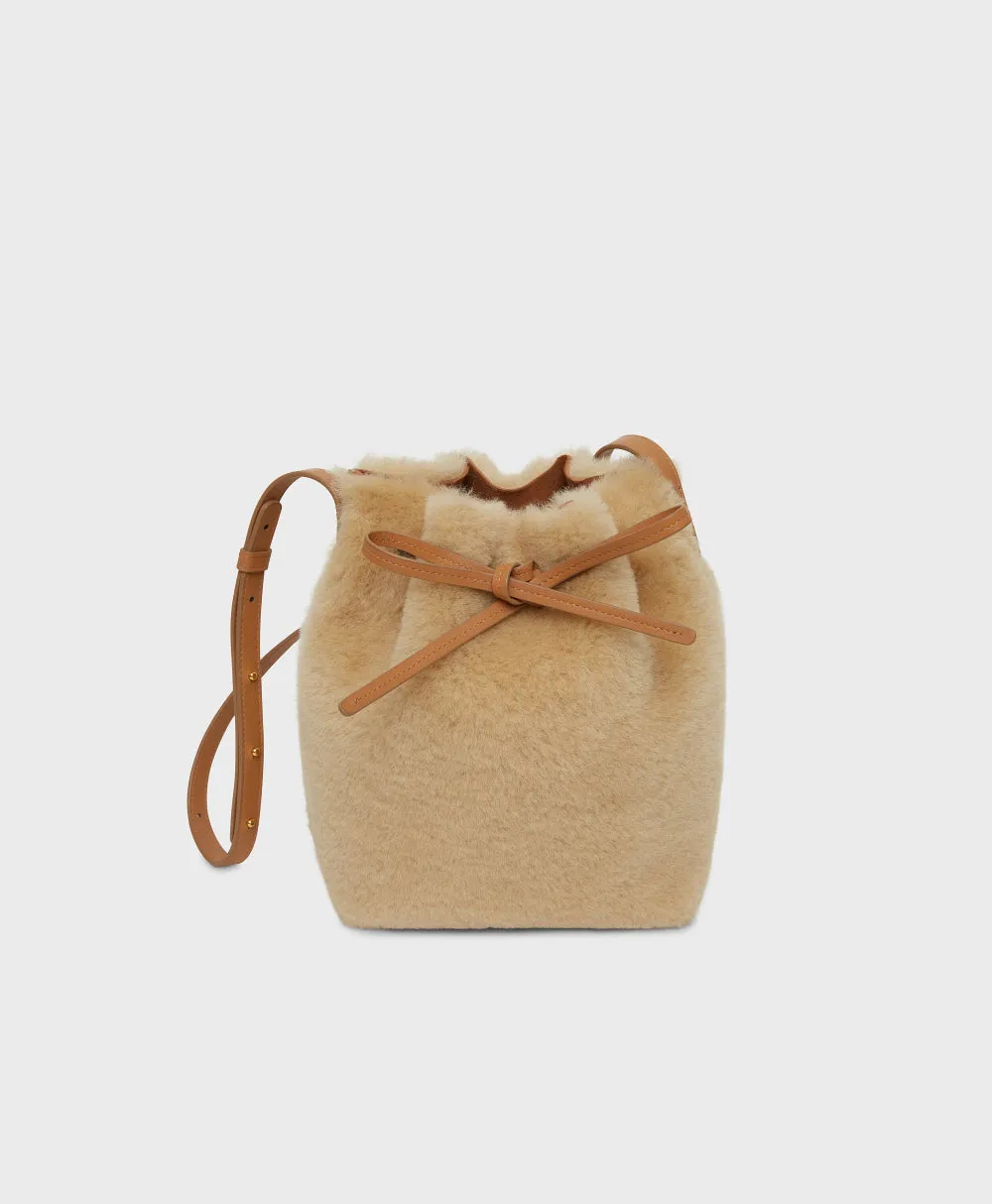 Mini Bucket - Natural/Caramel