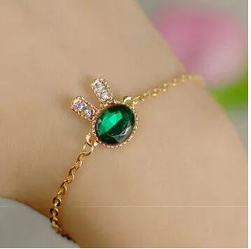 Minimalist Fashion Men Bijoux Love Clover Heart Lucky 8 Chain Bracelet for Women Jewelry Girl Bangle Gift Crystal Charm pulseras