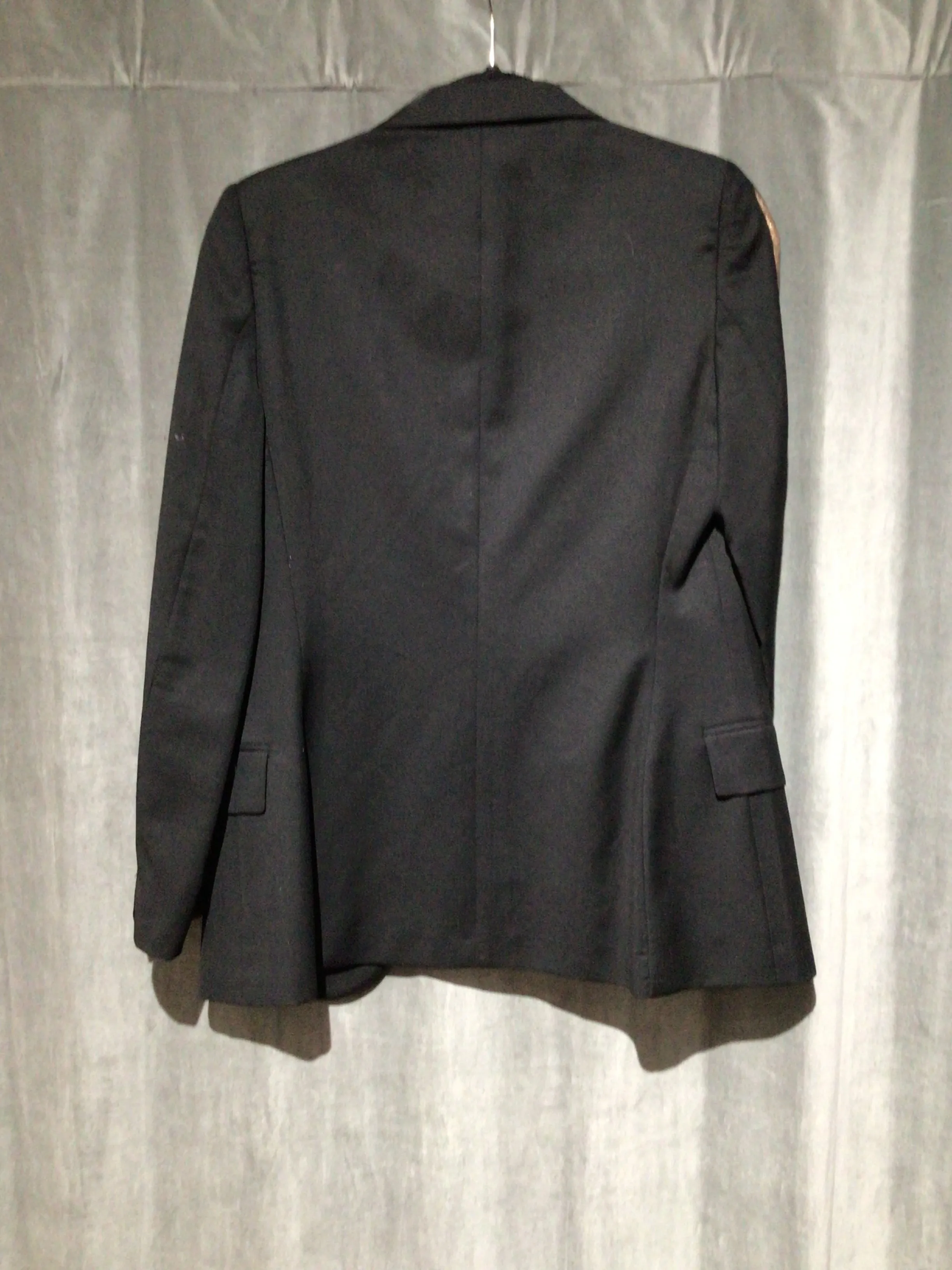 MM6 Maison Martin Marigiela Black Blazer with Rose Gold Paint