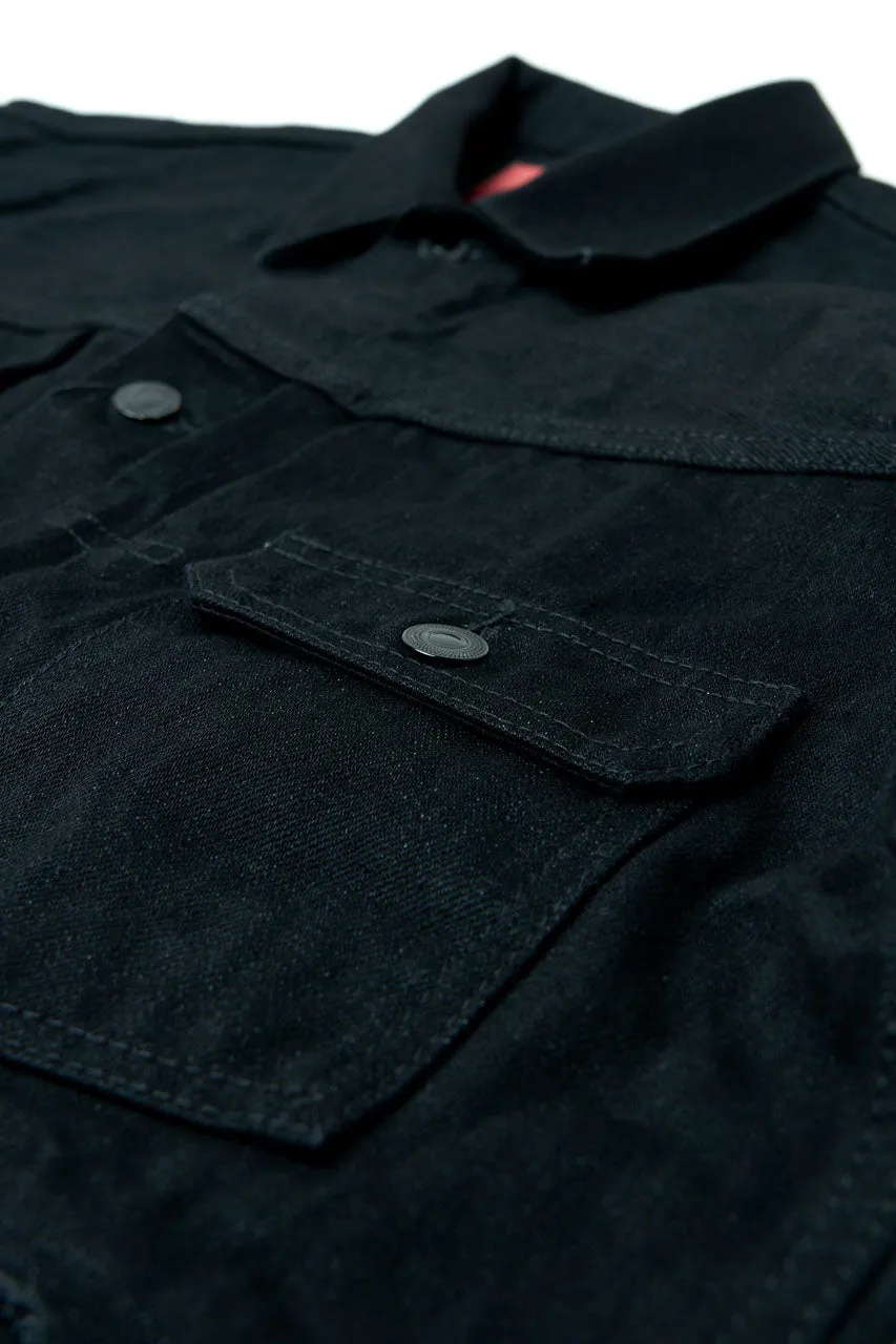 Momotaro x Sunsetstar "All Black" Anniversary Type II Denim Jacket