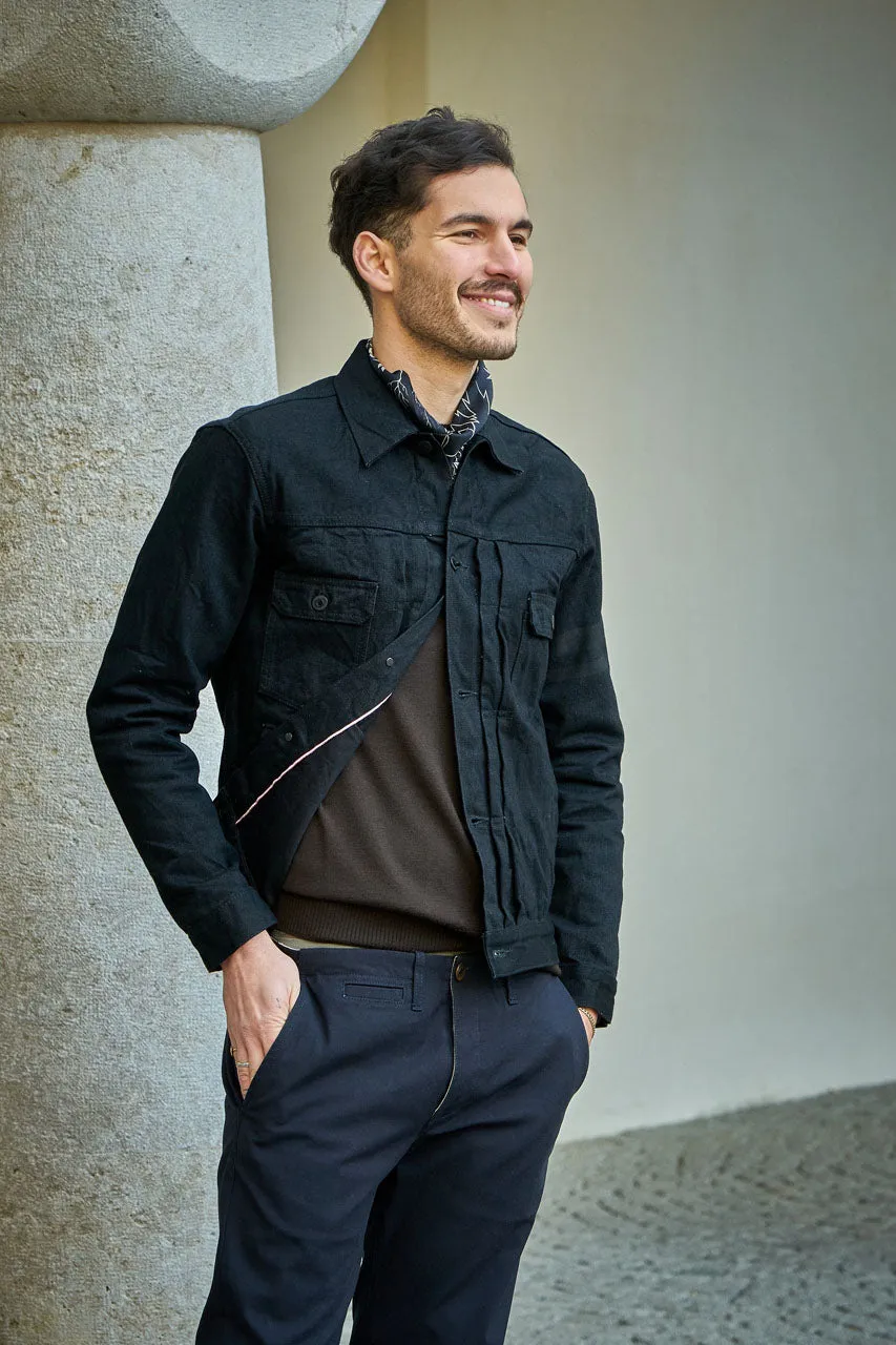 Momotaro x Sunsetstar "All Black" Anniversary Type II Denim Jacket