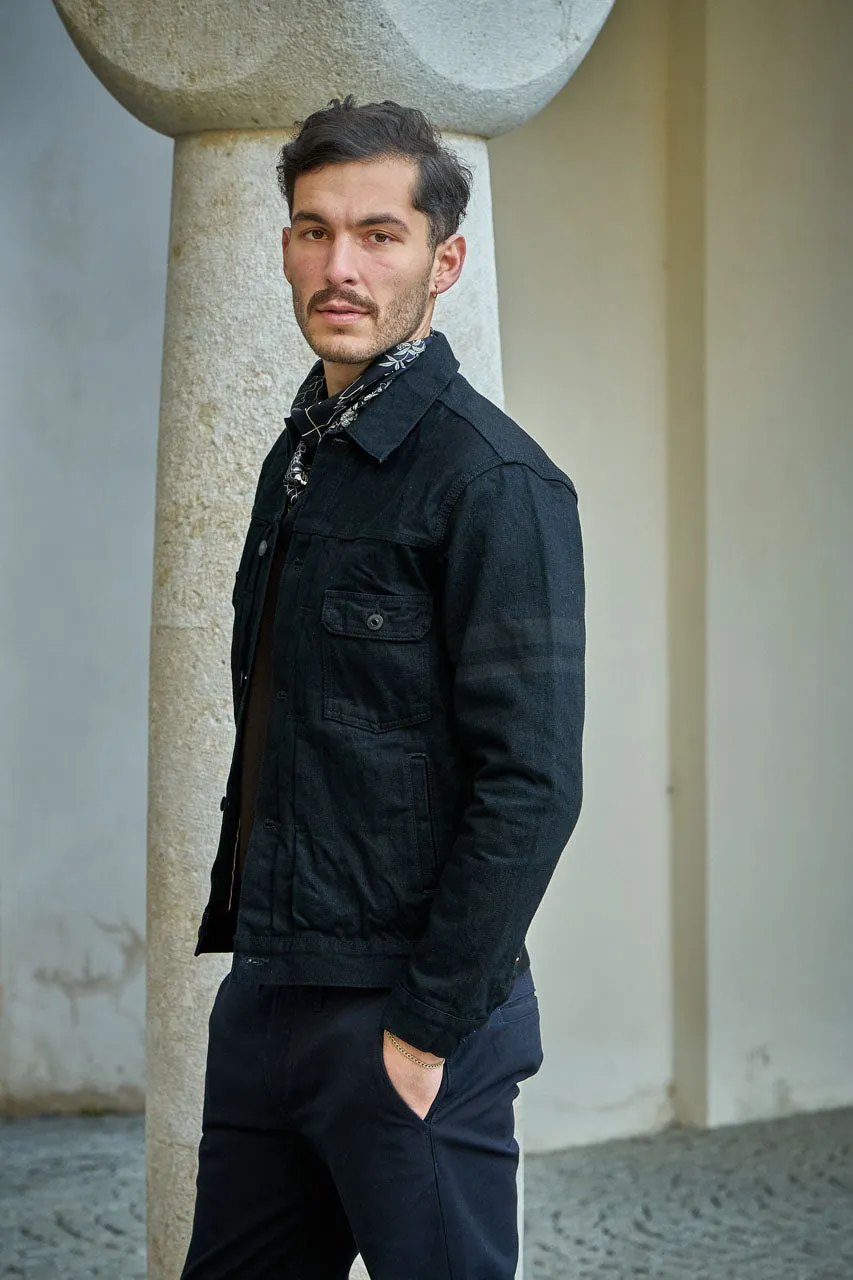 Momotaro x Sunsetstar "All Black" Anniversary Type II Denim Jacket