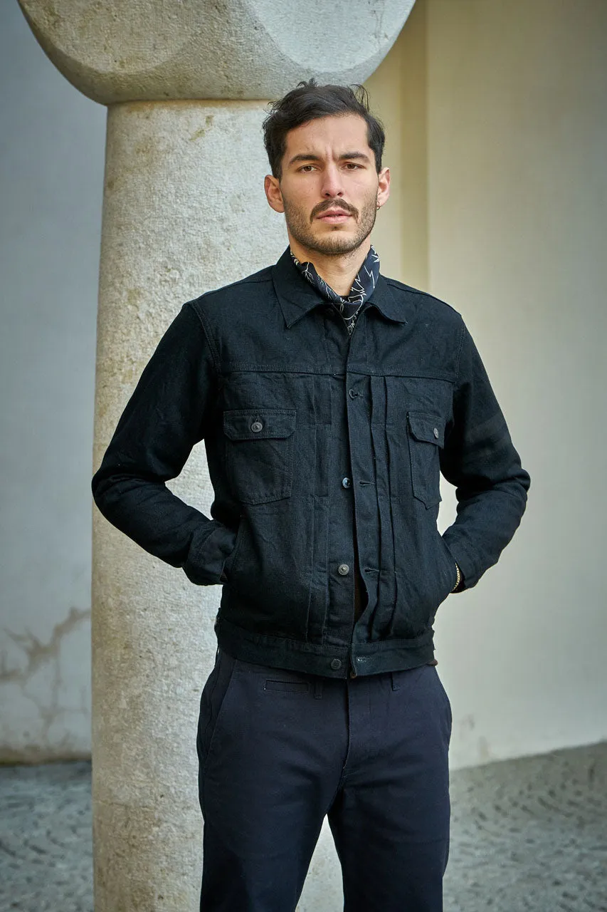 Momotaro x Sunsetstar "All Black" Anniversary Type II Denim Jacket