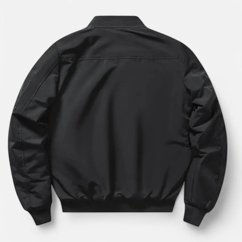 Monacogents | Military Style Fleece-Lined Bomber Jacket