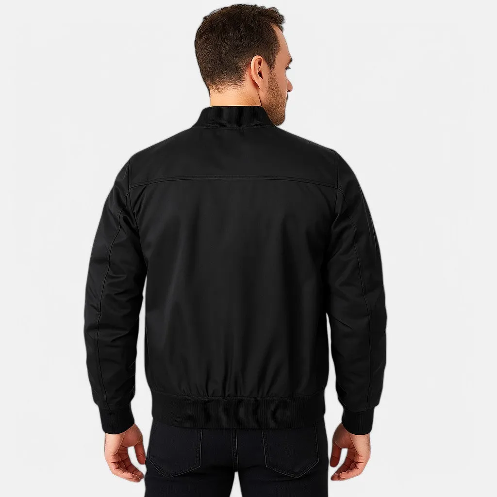 Monacogents | Military Style Fleece-Lined Bomber Jacket
