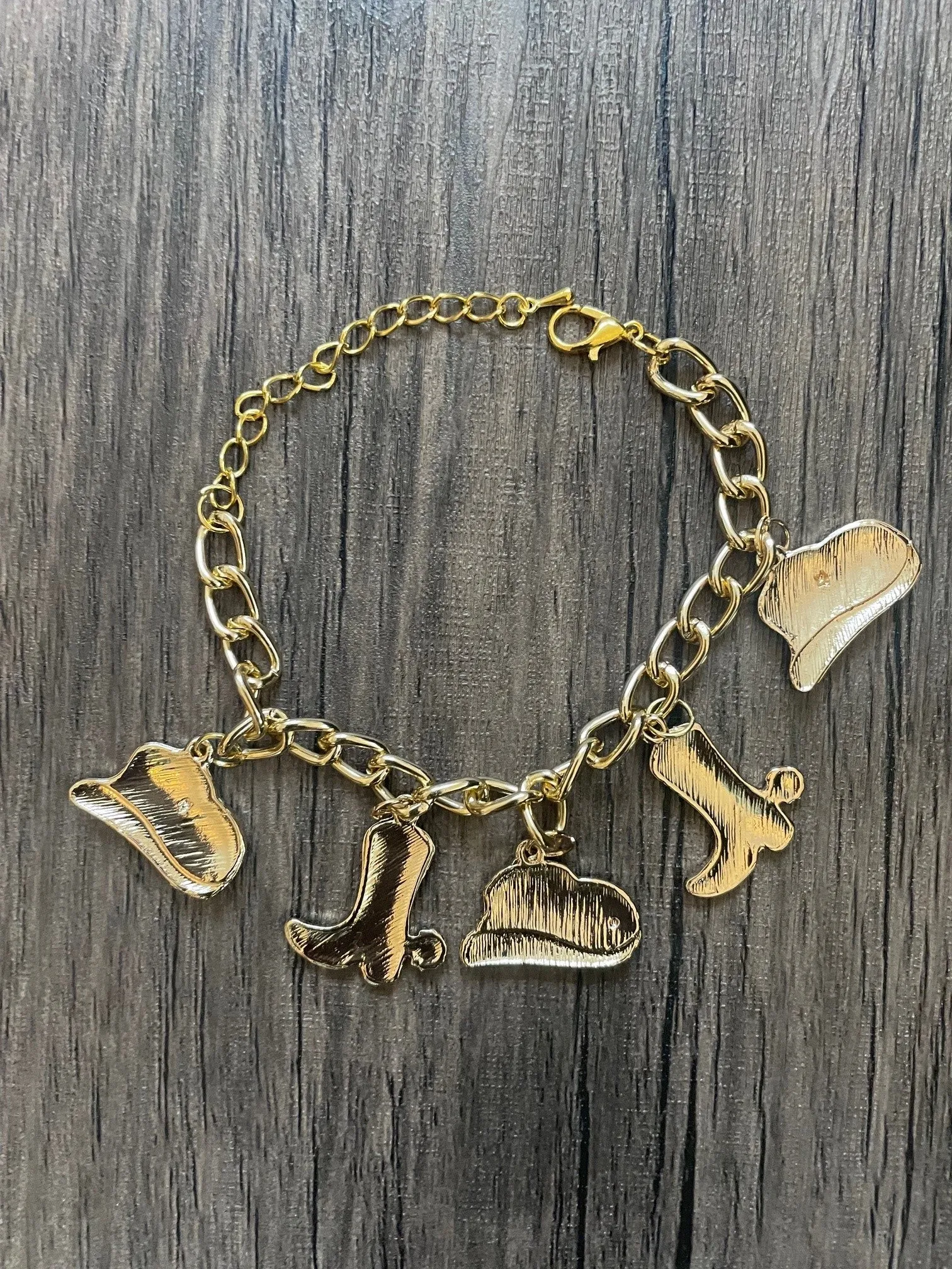 Multi-Color Western Charm Bracelet