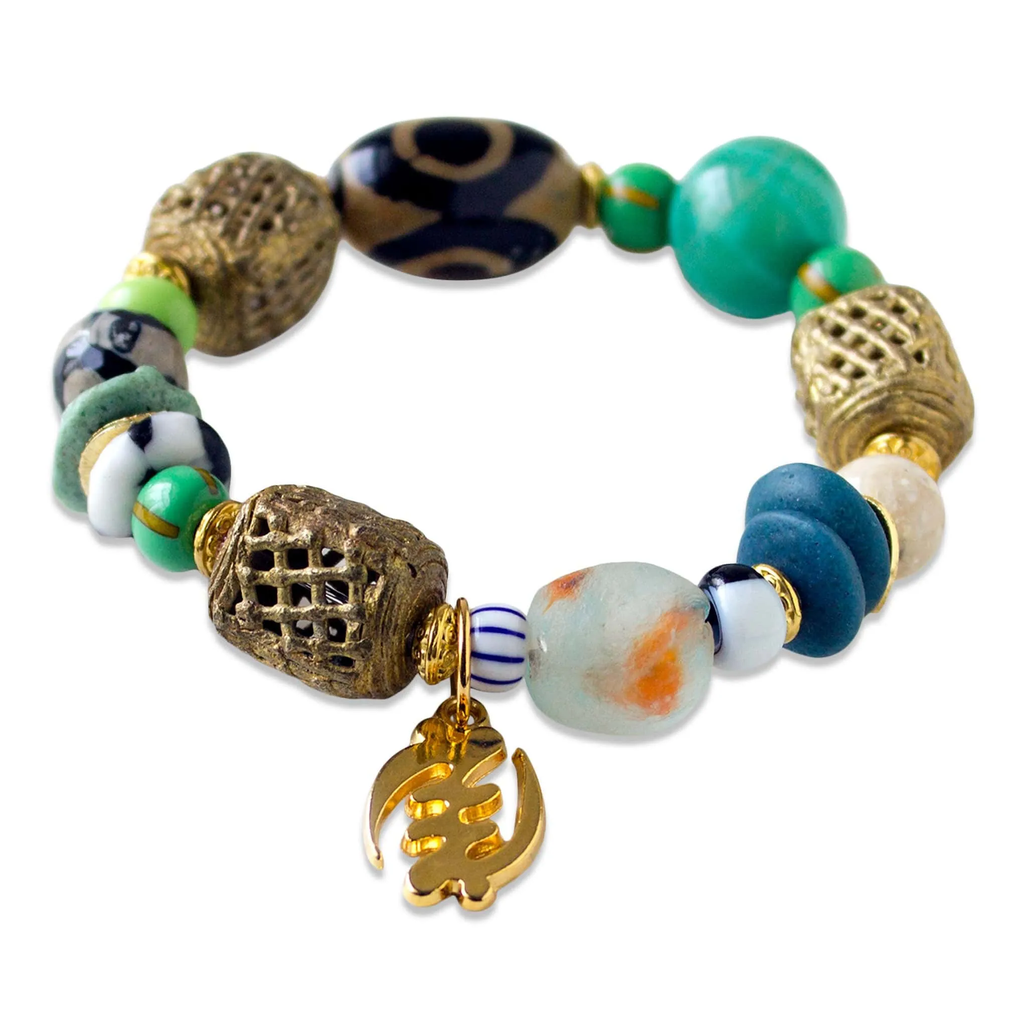 Multicultural Gem bracelet