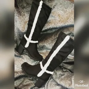 Mz. Pepe' Le Pew Knee Boots