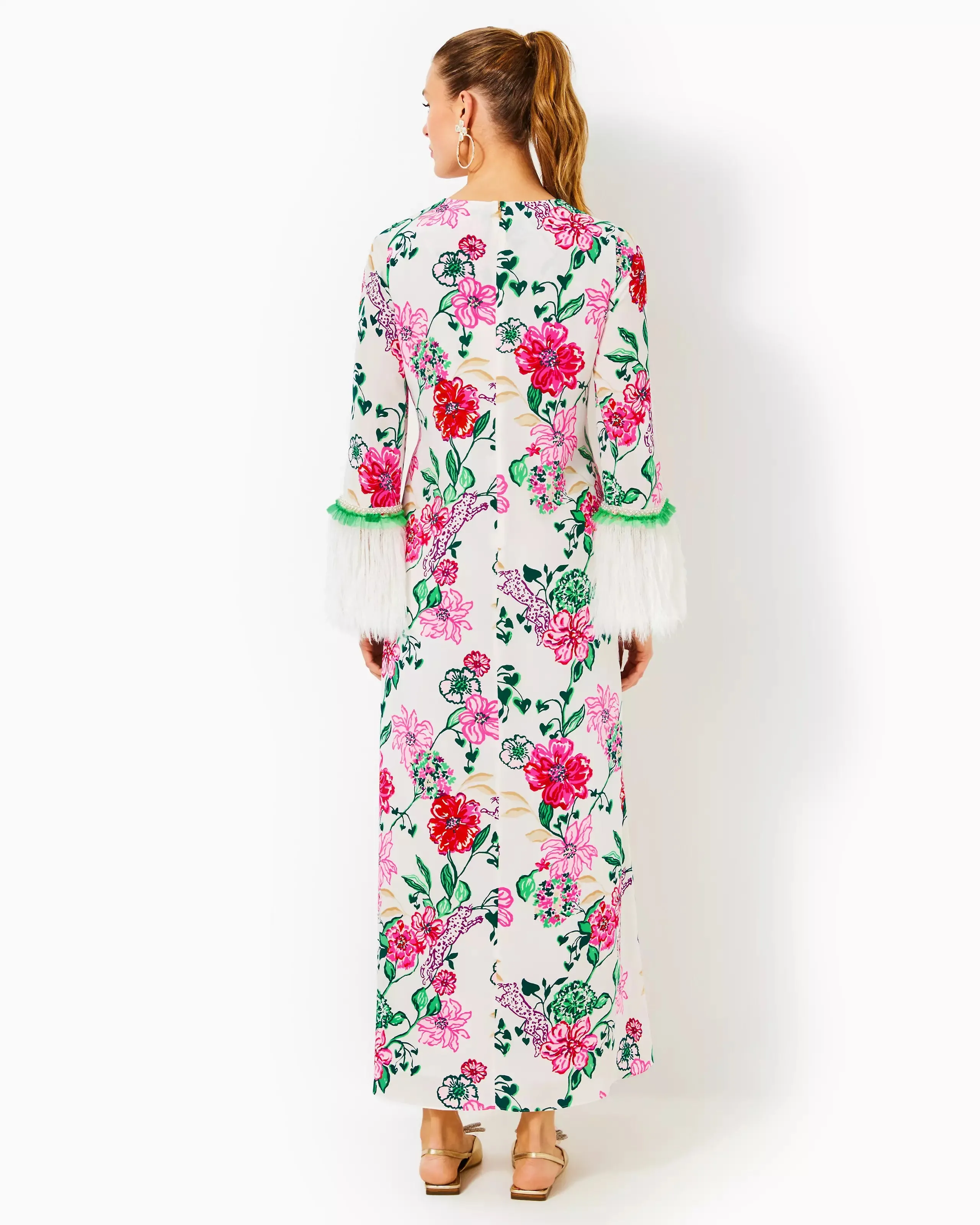 Nathalia Silk Maxi (Safari Sanctuary)