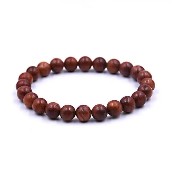 Natural Wood Prayer Bracelet