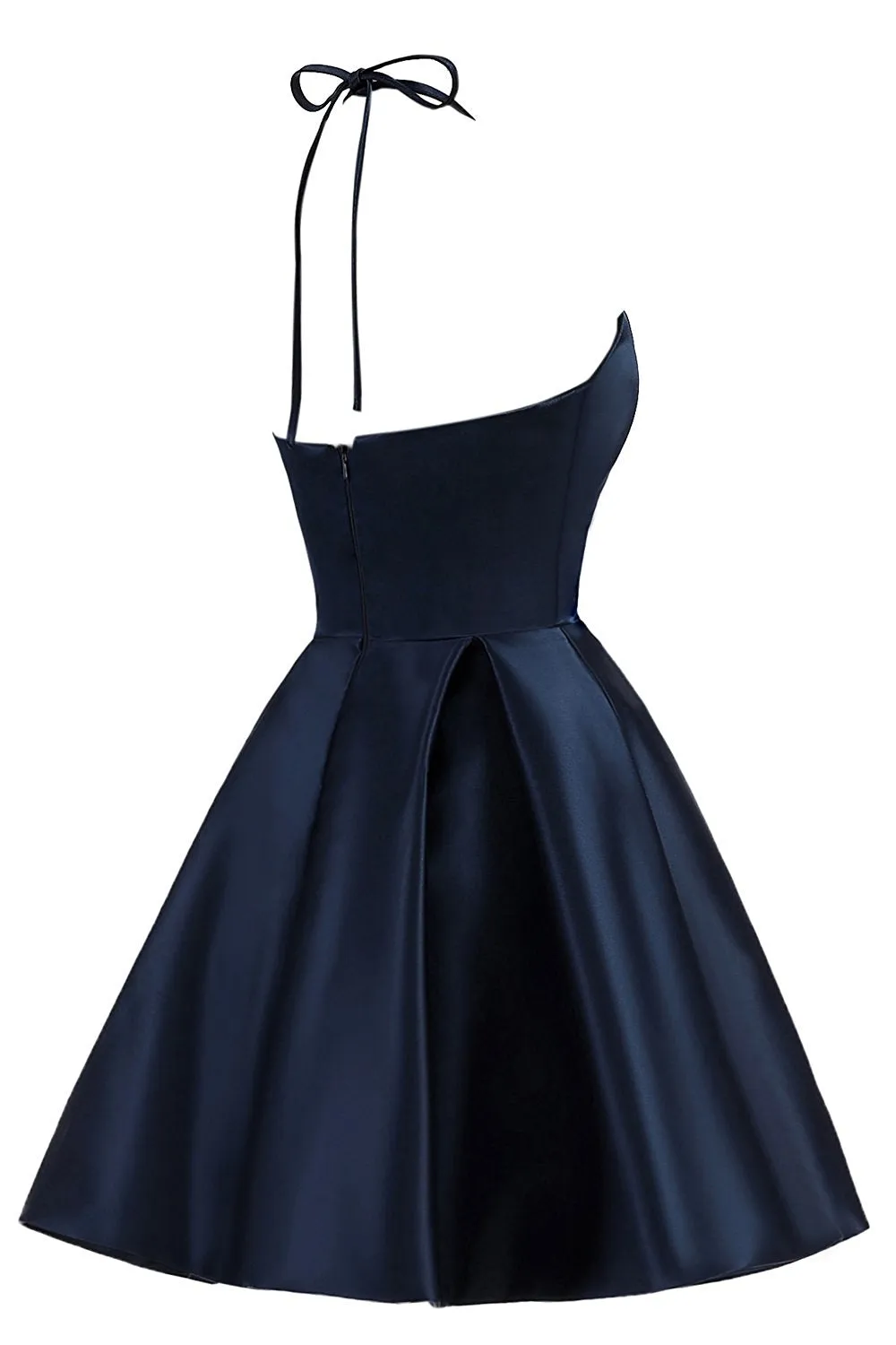 Navy Mini Short Cocktail Party Dress