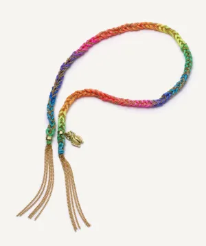 Neon Lucky Bracelet with Strength Charm