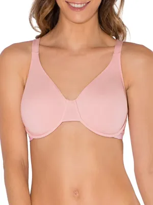 New Fruit of the Loom Womens Cotton Stretch Extreme Comfort Bra, Bittersweet Pink, Sz 36D!