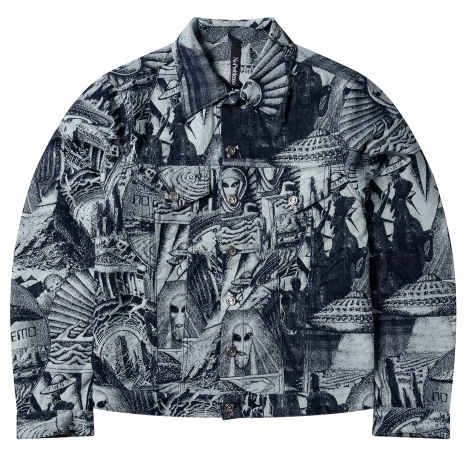 No Problemo Apocalypse Jacquard Trucker Jacket