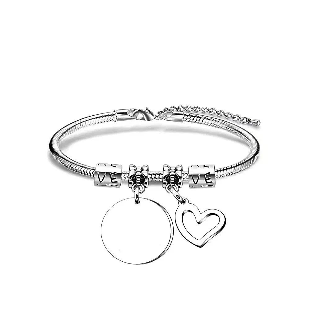 No-tarnish Medical Grade Titanium Steel Shop Personalized Bracelets