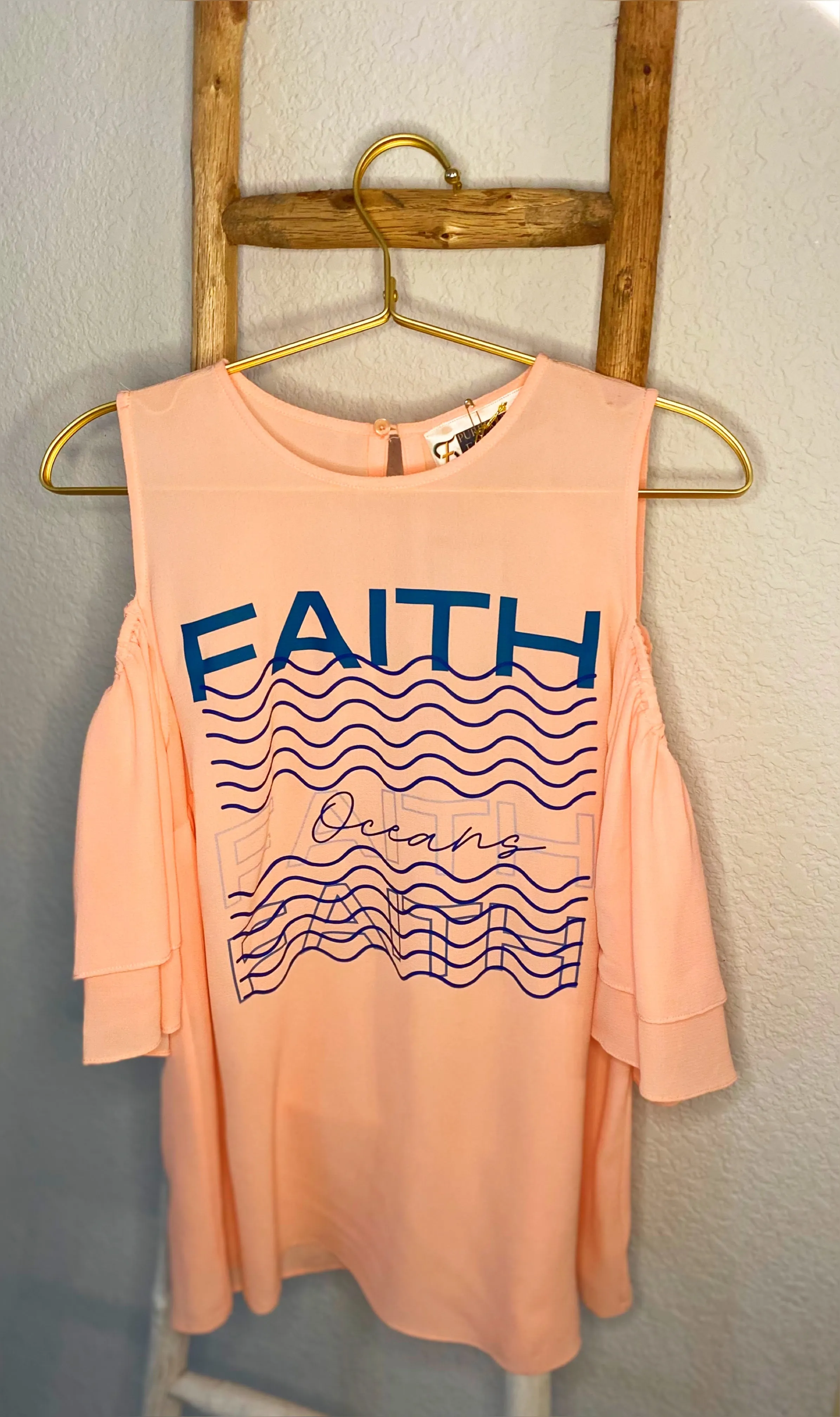 Off-the Shoulder Faith Blouse