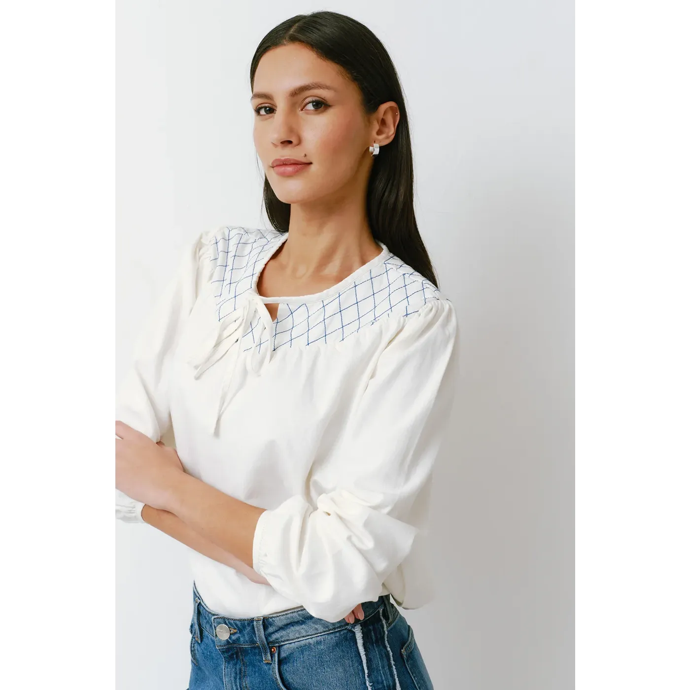 Off-White Shoulder Detailing Top
