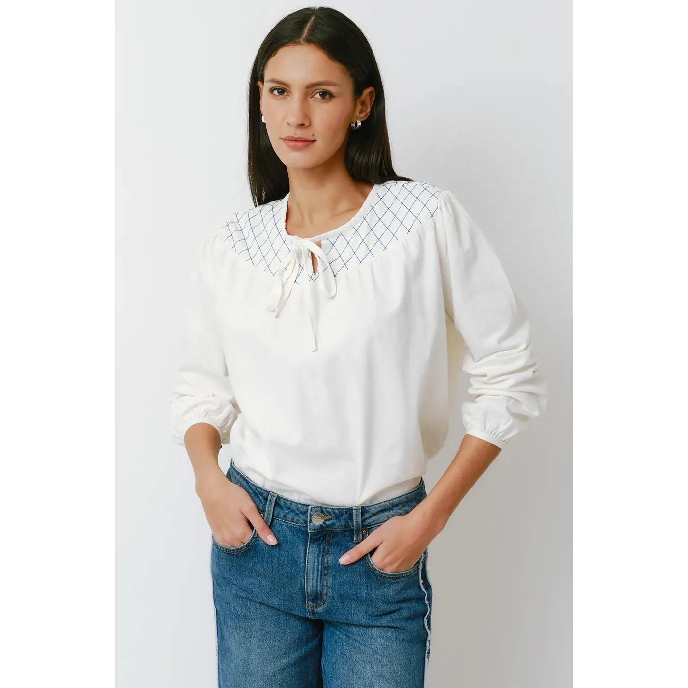 Off-White Shoulder Detailing Top