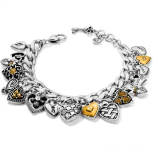 One Heart Charm  Bracelet JF7592