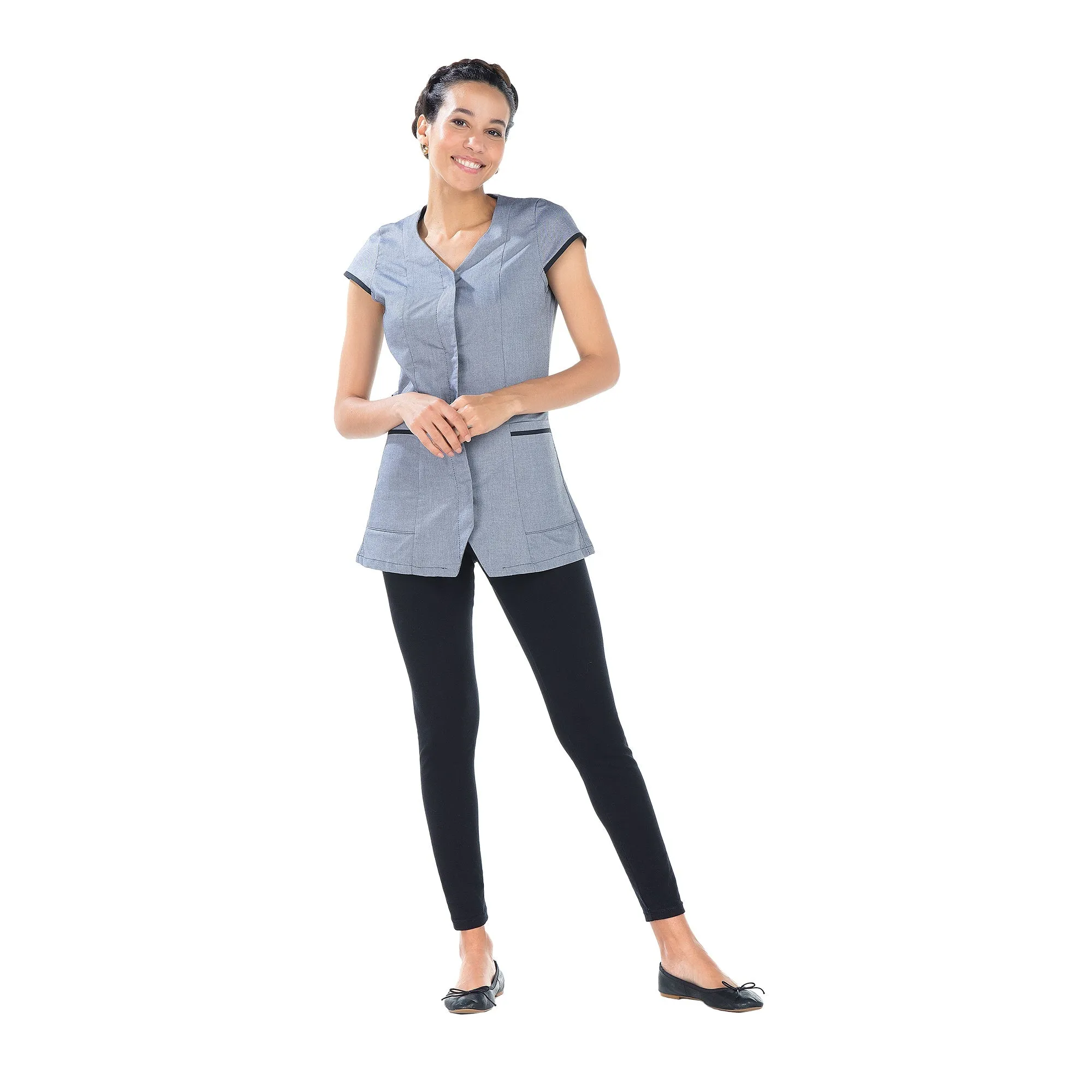 Ophélie - Tunic - Cap sleeves - Women - 75 cm