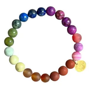 Painters Palette Beaded Bracelet