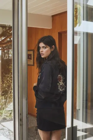 PANDORA FLORAL PATCH JACKET