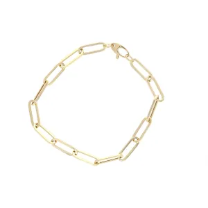 Paperclip Chain Bracelet