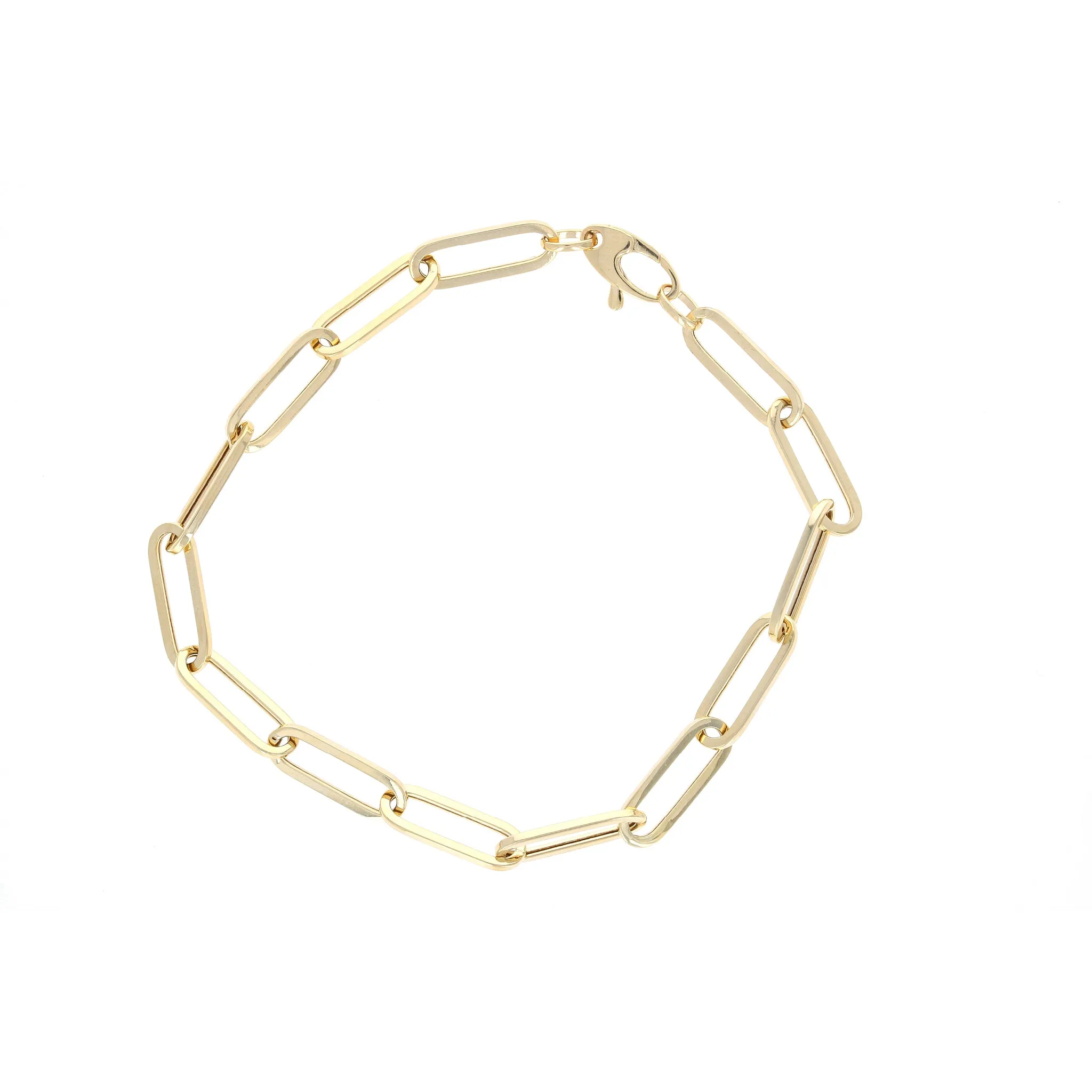 Paperclip Chain Bracelet