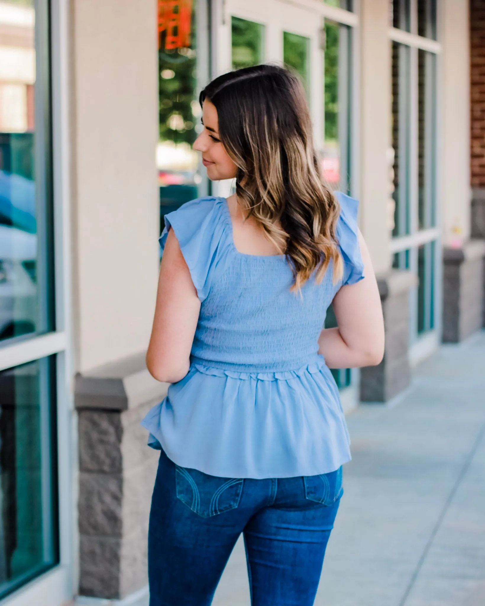 Parade Float Smocked Top