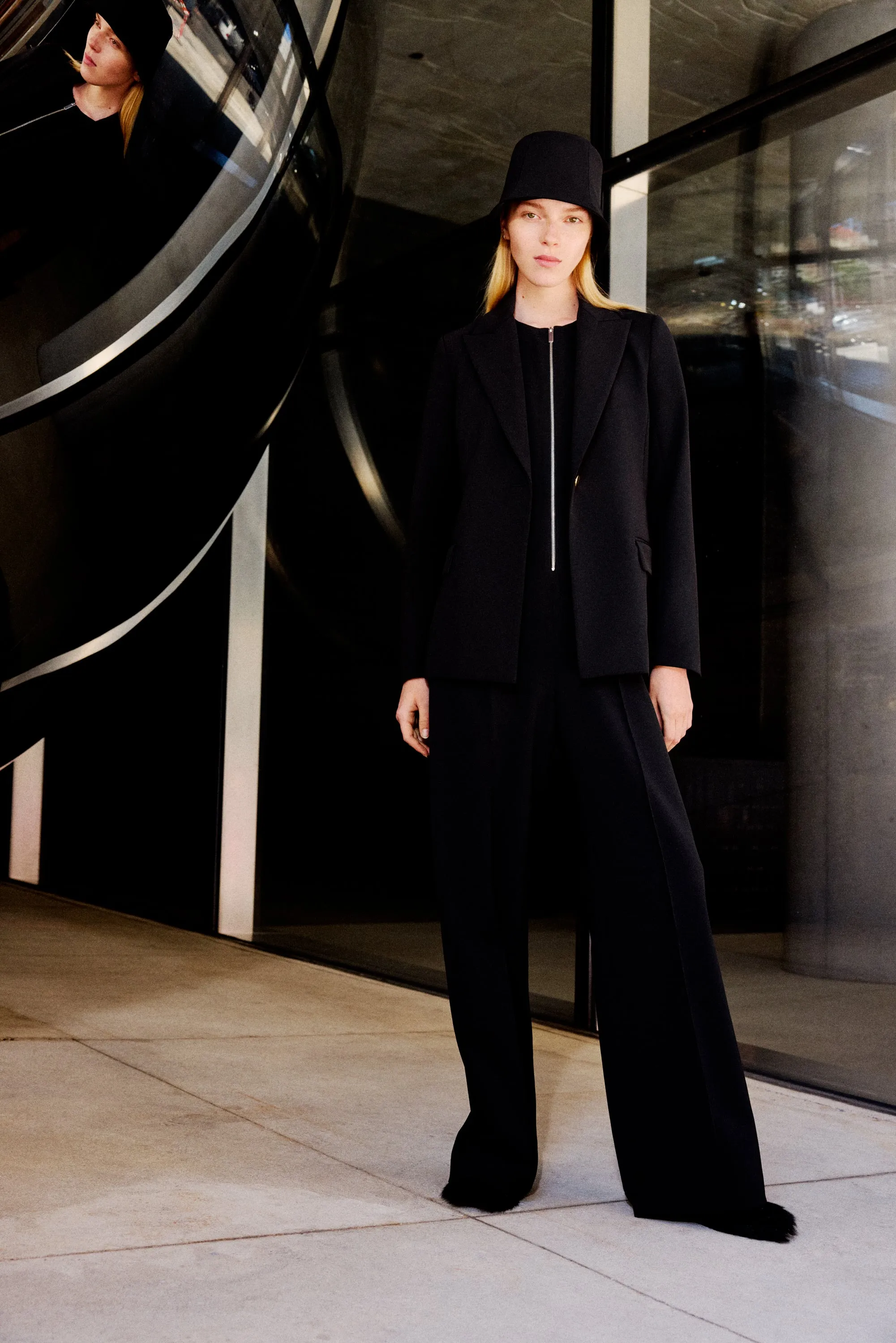 PEAK LAPEL JACKET - TECHNICAL CADY