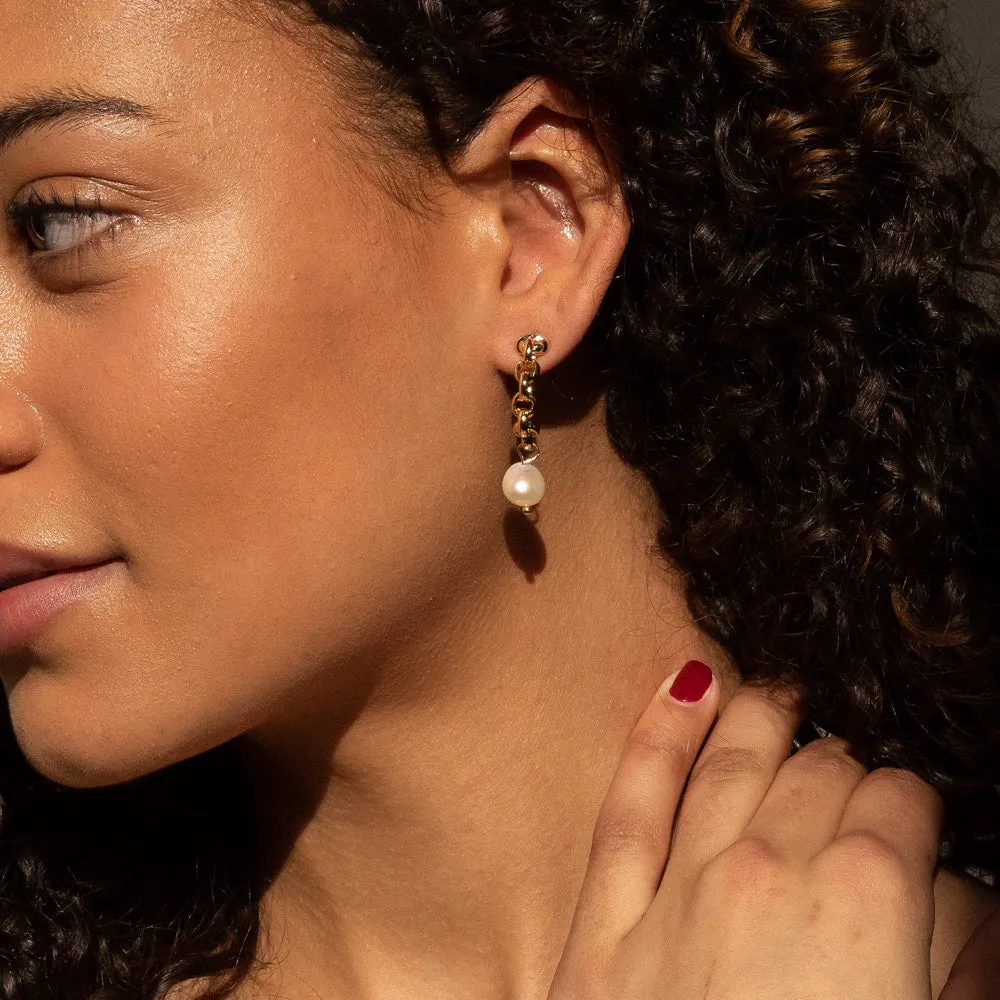 Pearl Dangle Earrings