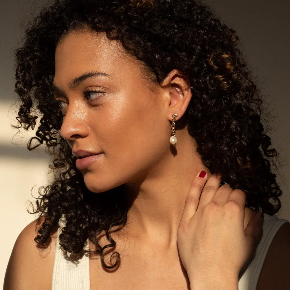 Pearl Dangle Earrings