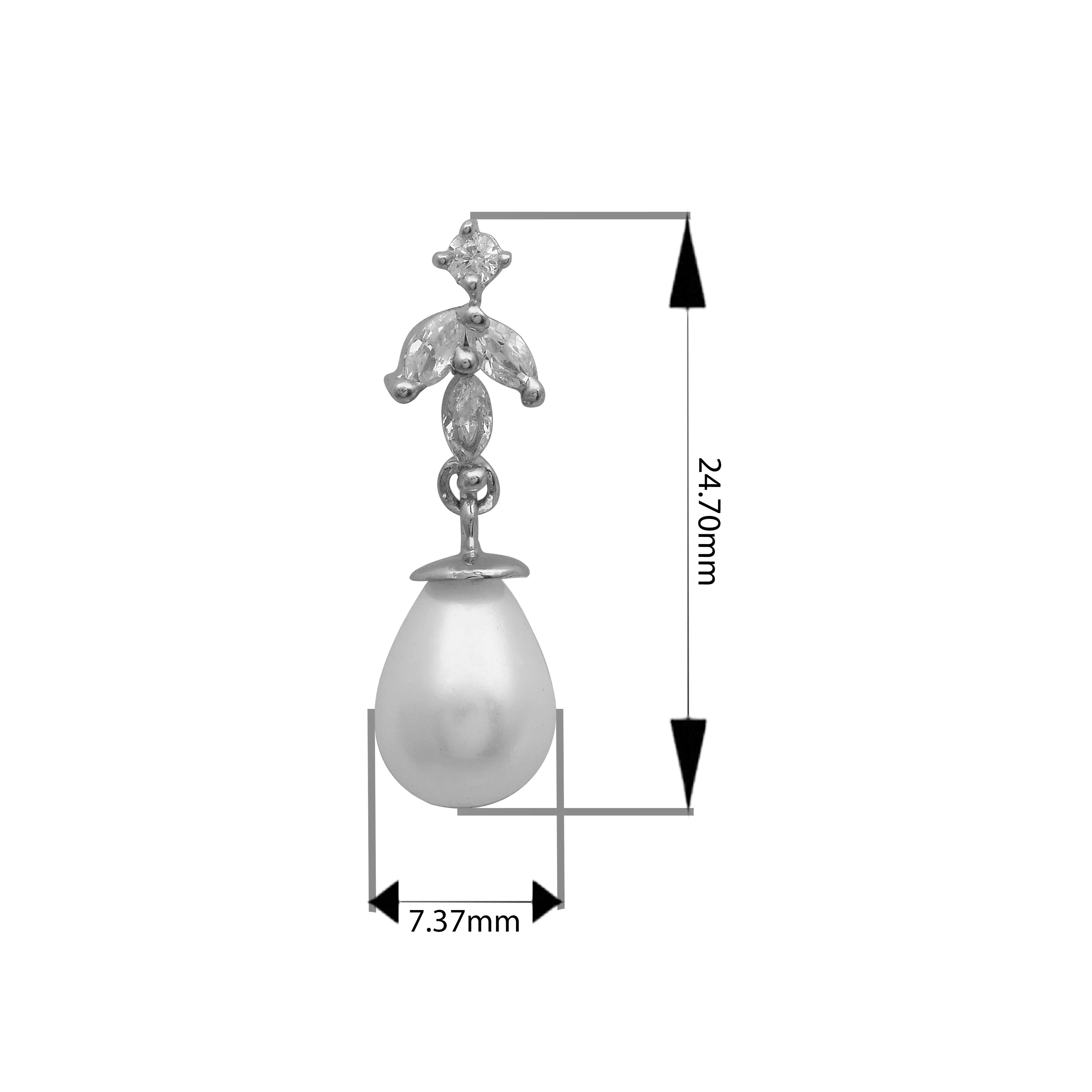 Pearl Dangle Earrings