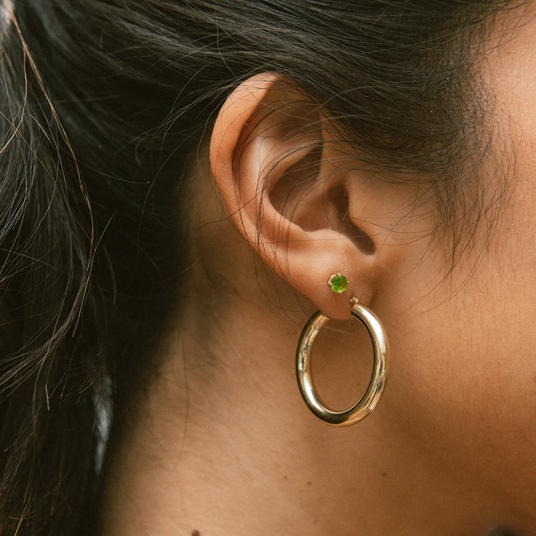 Peridot Studs