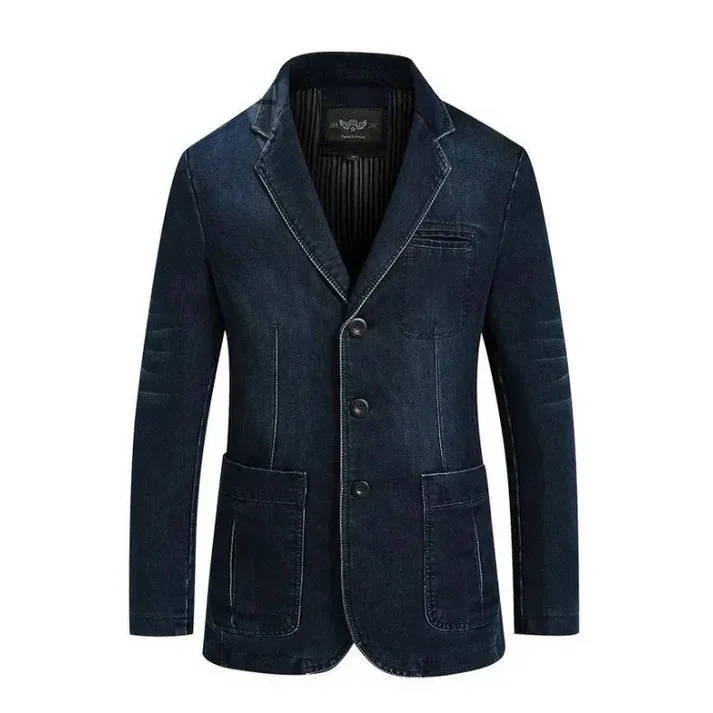 Peter: A Stylish Denim Blazer