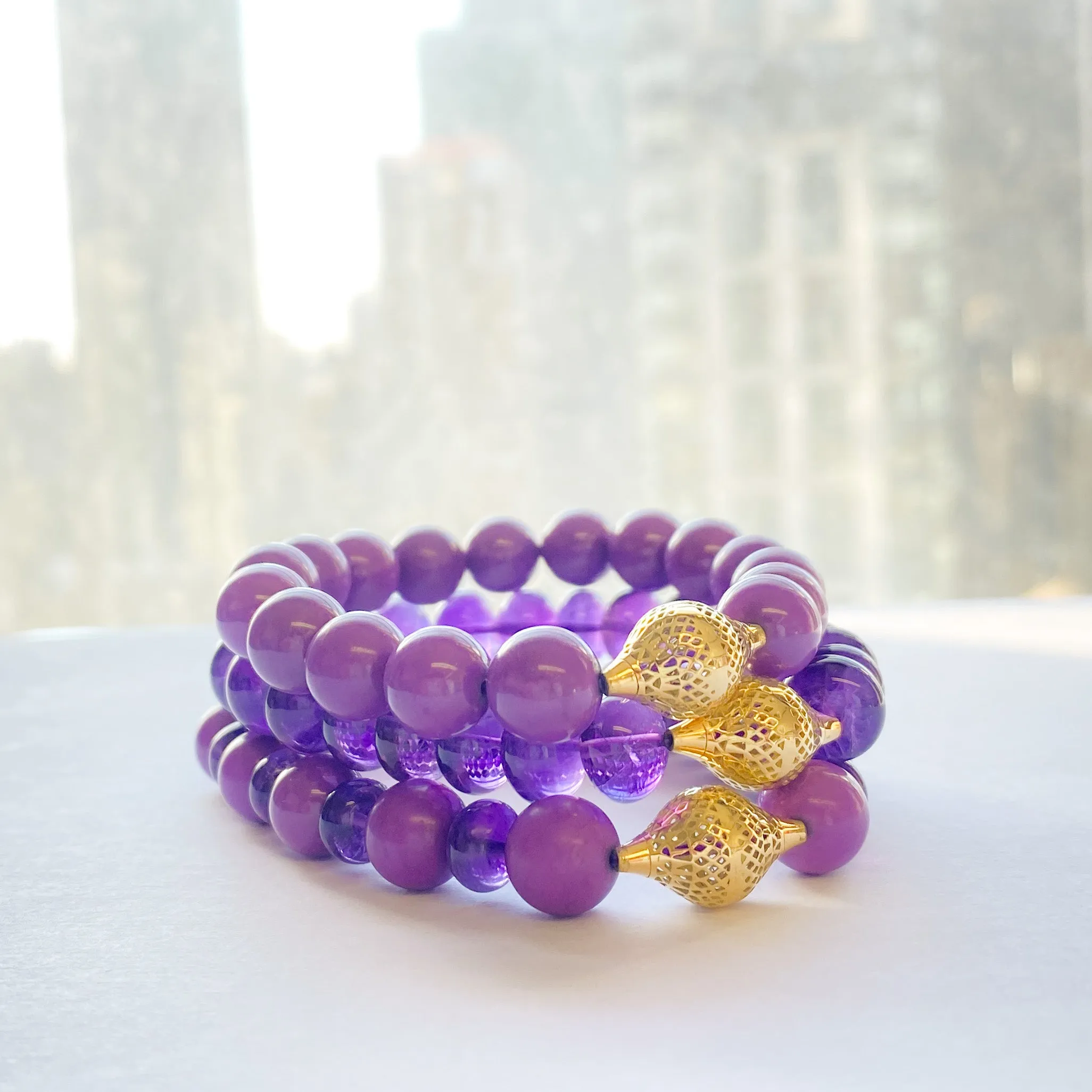 Phosphosiderite Stretch Bracelet