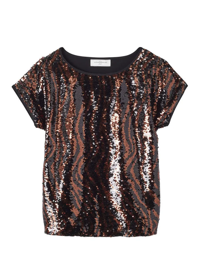 PICRIDE SEQUIN TOP