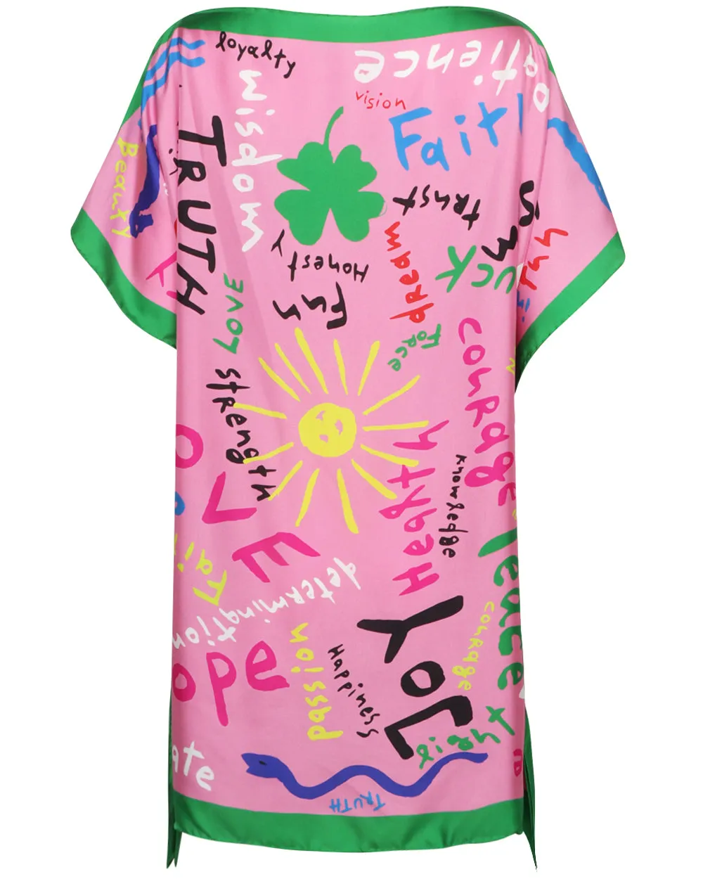 Pink Joy Hope Dream Kakanias Mini Kaftan