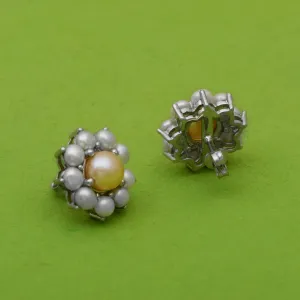 Pink Pearl Studs
