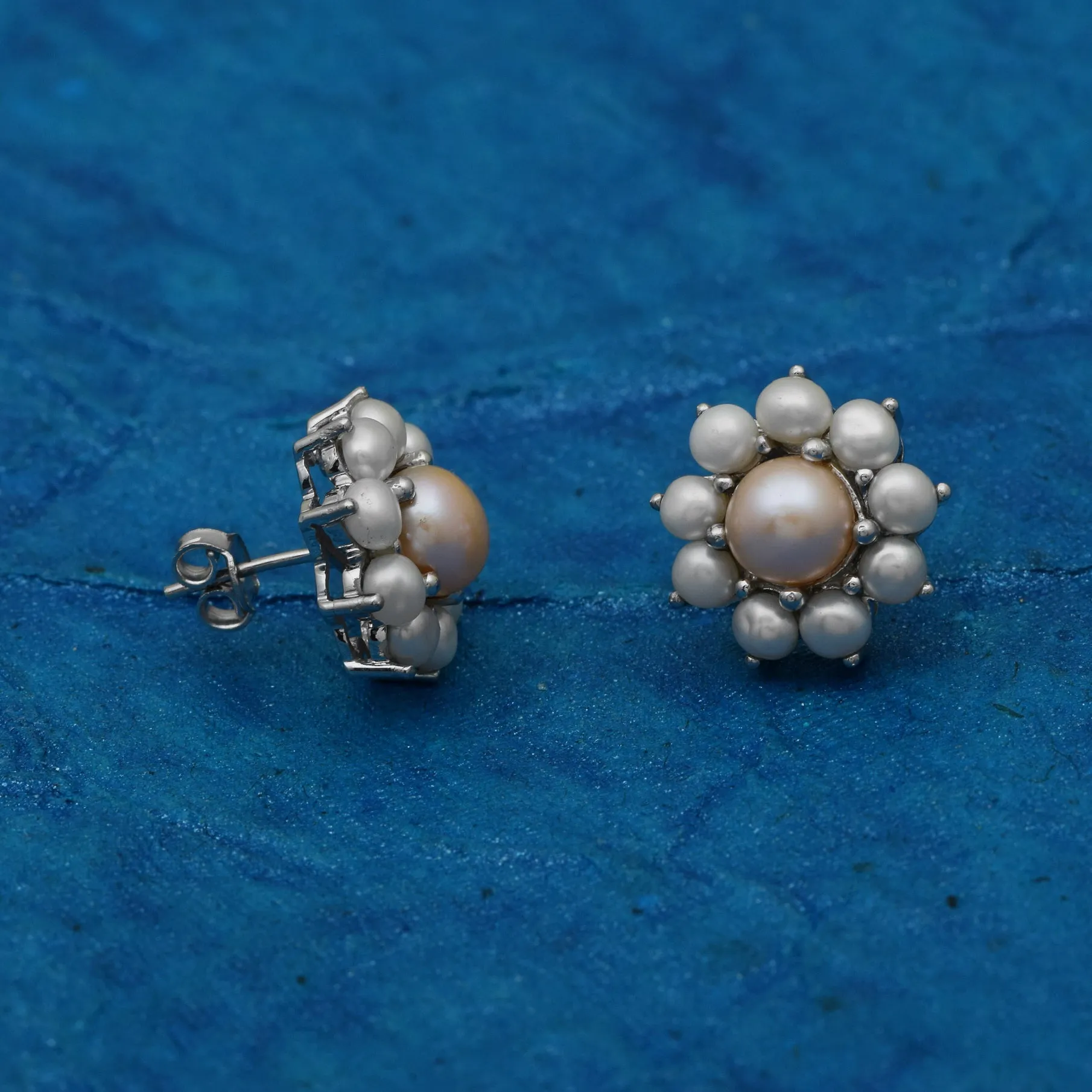Pink Pearl Studs