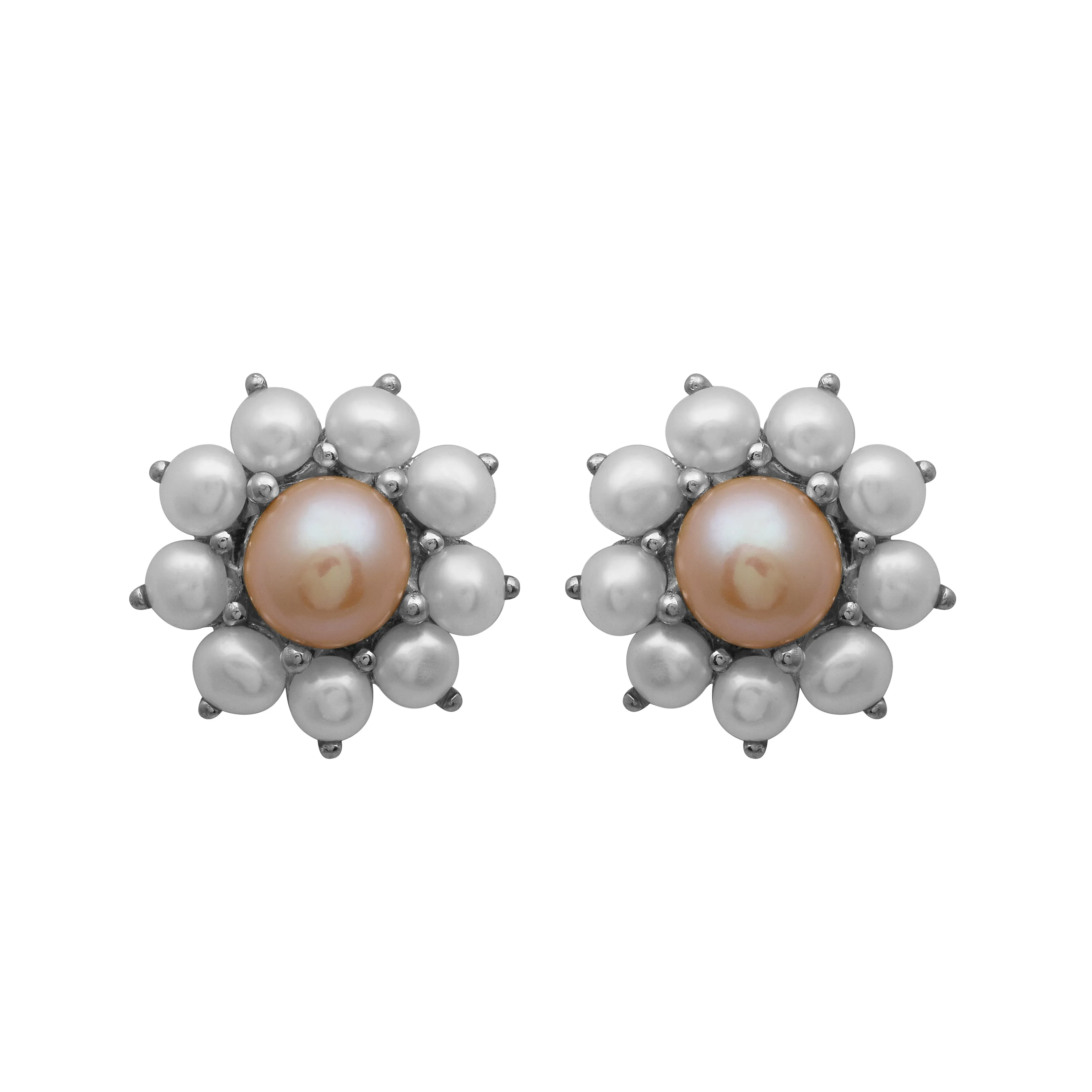 Pink Pearl Studs