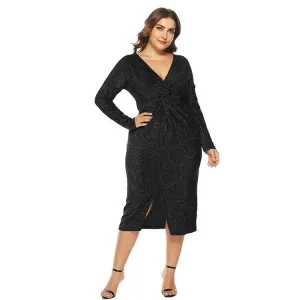 Plus Size Women Casual Maxi Dress