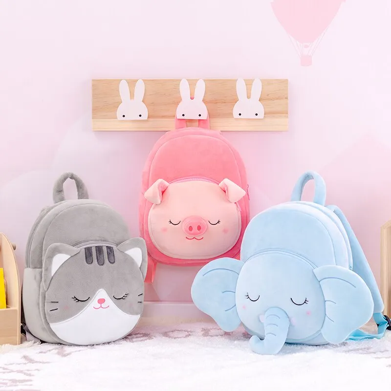 Plush Cute Children's School Bags