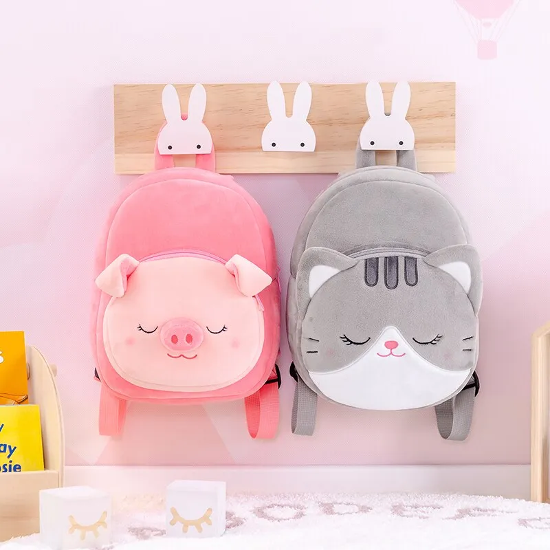 Plush Cute Children's School Bags