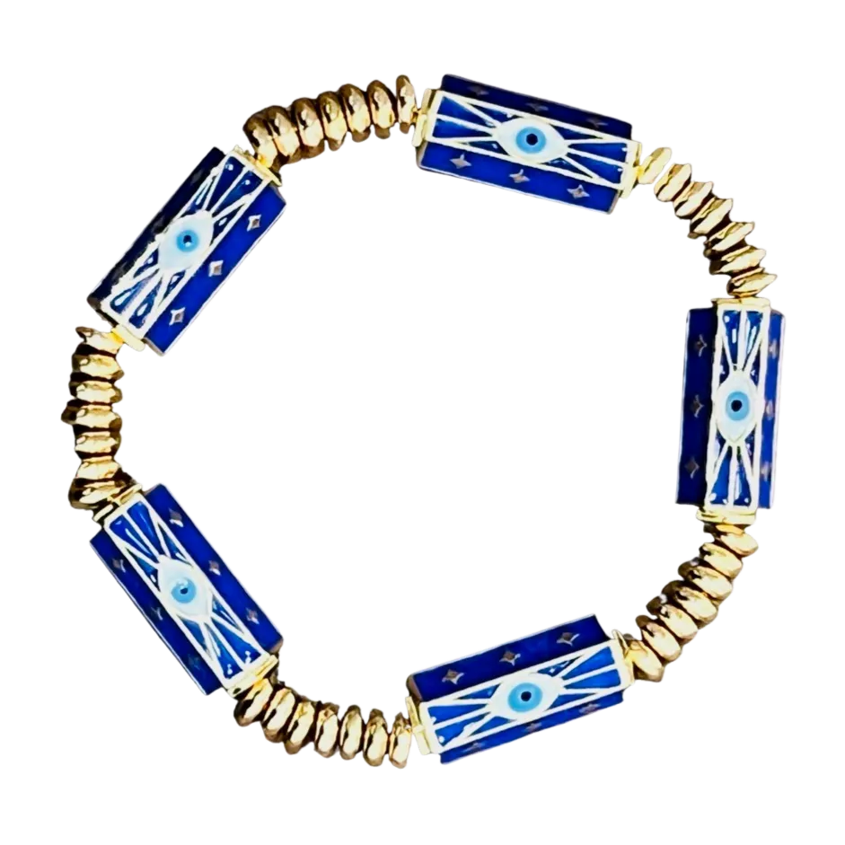 Positive Vibes Bracelet Navy