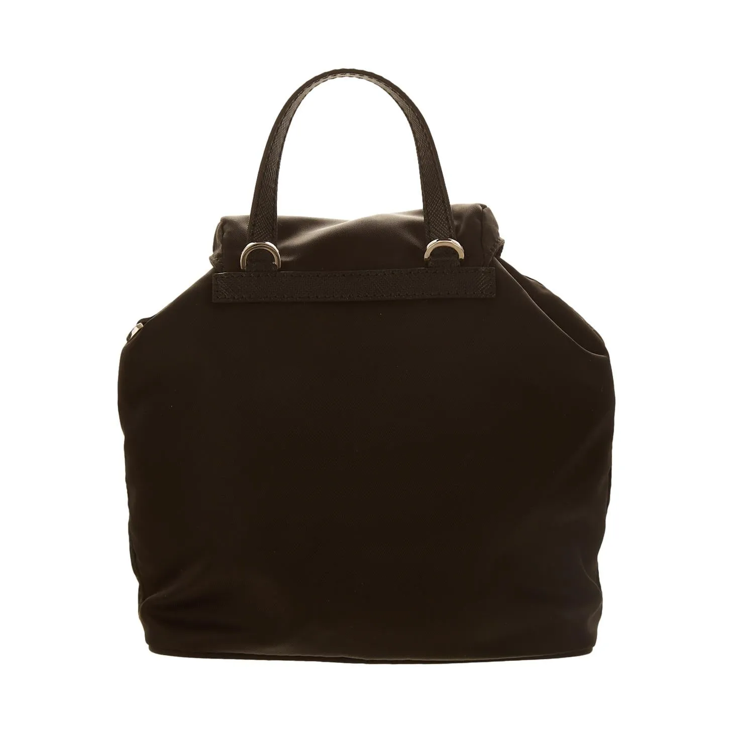Prada Black Mini Crossbody Backpack